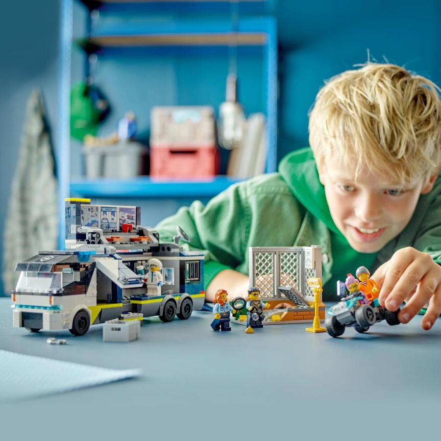 レゴ(LEGO) シティ ポリストラック犯罪ラボ おもちゃ 玩具 誕生日 プレゼント ブ_8