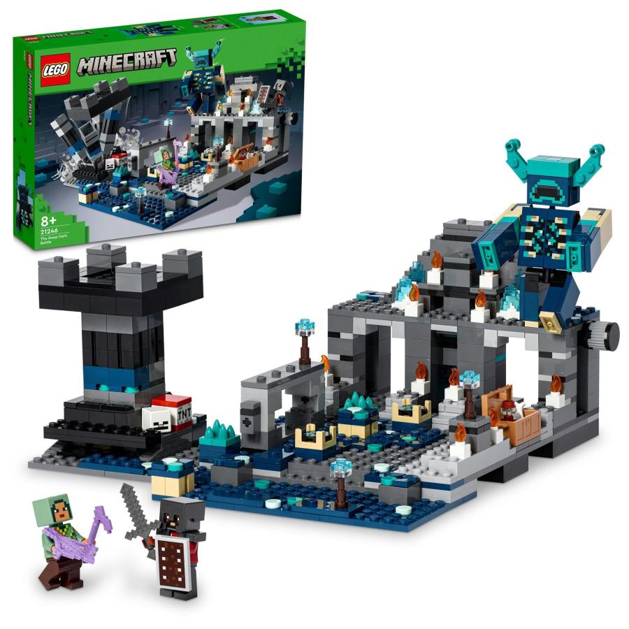 レゴ(LEGO) マインクラフト ディープダークの戦い おもちゃ 玩具 
