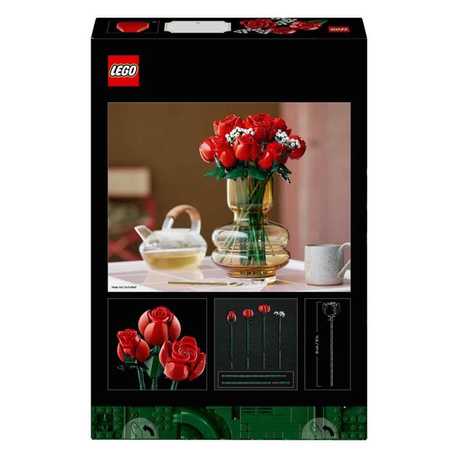 レゴ(LEGO) ボタニカル バラのブーケ おもちゃ 玩具 誕生日 プレゼント ブロック_3