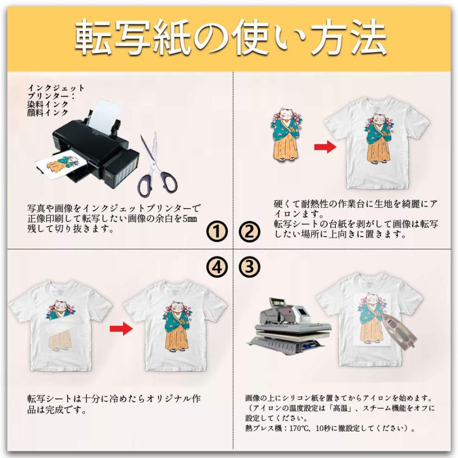 TransOurDream 真正の転写シート アイロンプリントシート2.0 正像印刷