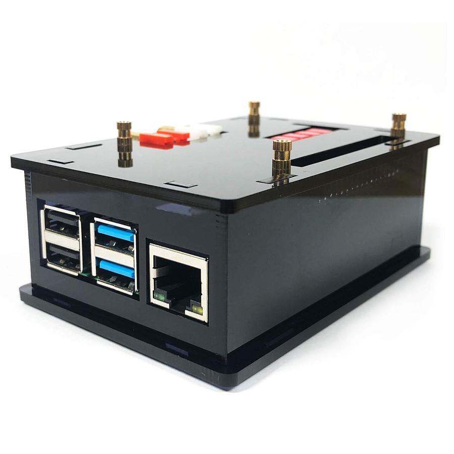 InnoMaker DAC Hat HiFiオーディオモジュール用アクリルケース。Raspberry Pi 4 : スターワークス社 - 通販 ...