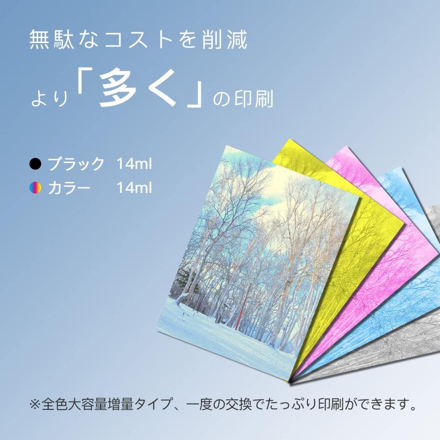 LxTek ITH-6CL 互換インクカートリッジ エプソン(Epson)用 ITH