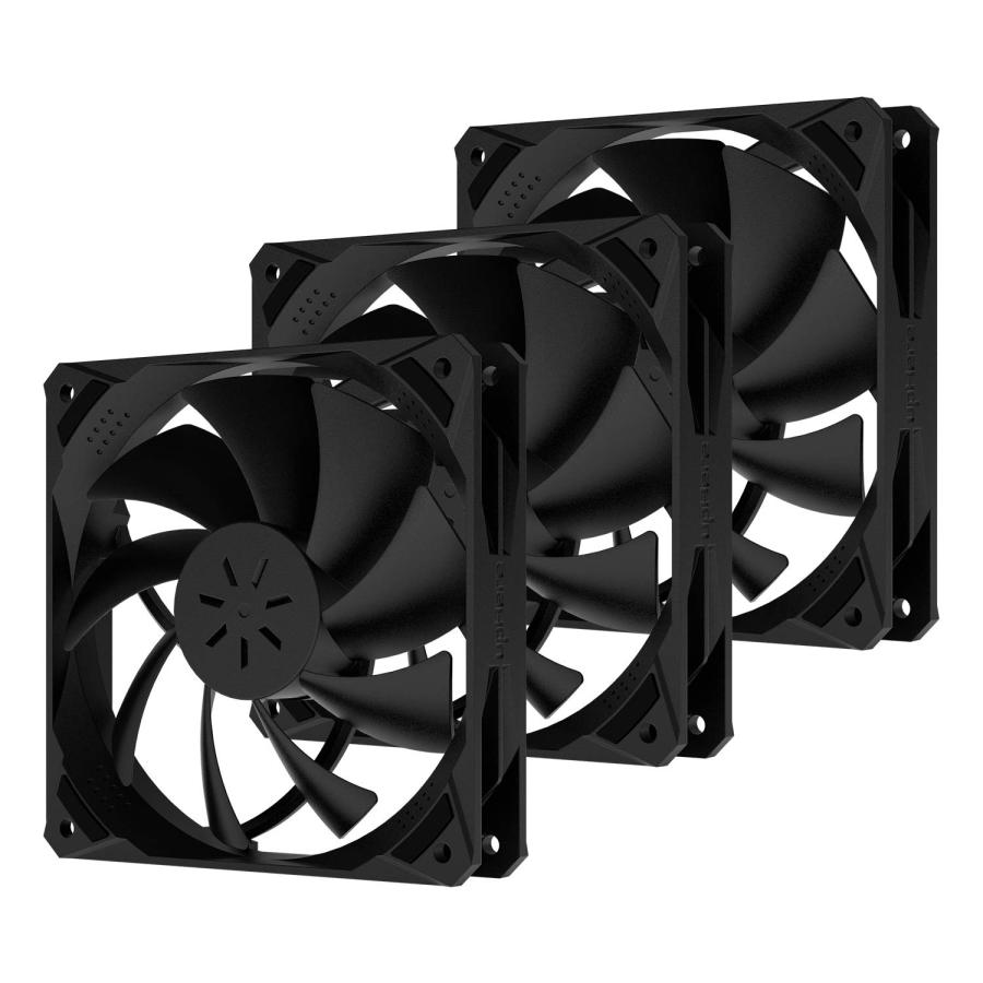 【中古】upHere製 USB接続120mmファン 計15セットまとめ売り upHere 120mm PCケースファン 4PINコネクタ PWM 静音 高性能 3本1