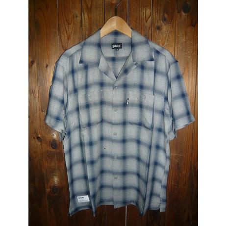 Schott N.Y.C Schottショット 3123016-110 OMBRE PLAID S/S 