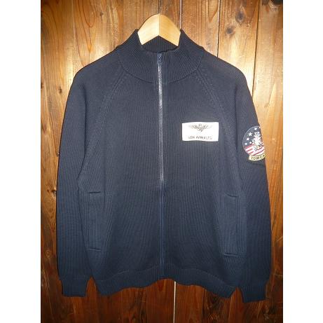 AVIREX AVIREXアヴィレックス 3140005-120 COTTON ZIP STAND 