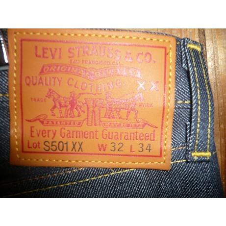 LEVI’S VINTAGE CLOTHING リーバイス 44501-0088 1944 S501 XX JEANS ORGANIC 大戦モデル 501(R) 復刻版 ビンテージ デニム オーガニック リジッド 日本製｜stadium-jp｜06