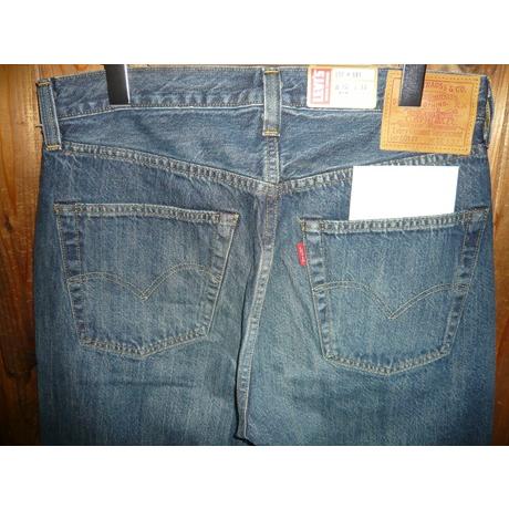 LEVI’S VINTAGE CLOTHING リーバイス 47501-0227 1947 501 XX JEANS ORGANIC 1947年モデル 501(R) 復刻版 ビンテージ デニム ミディアムインディゴ 日本製の画像