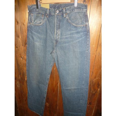 LEVI’S VINTAGE CLOTHING リーバイス 50155-0096 1955 501 XX JEANS ORGANIC 1955年モデル 501(R) 復刻版 ビンテージ デニム ミディアムインディゴ 日本製の画像