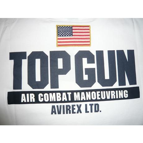 ＡＶＩＲＥＸアヴィレックス 783-2129055-030 S/S TOP GUN PATCH&PRINT T-SHIRT 半袖 トップガン パッチ&プリント入り クルーネック Ｔシャツ｜stadium-jp｜11