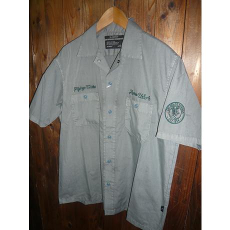 AVIREX（アヴィレックス） 783-5123012-140 -410 FADED WORK SHIRT