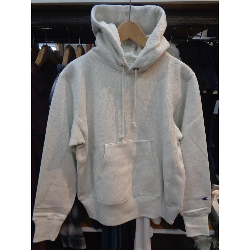 Champion（チャンピオン） リバースウィーブ 青タグ無地裏起毛プル