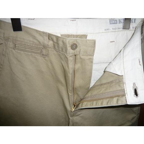 ＥＤＷＩＮエドウィン K0903-114 KHAKIS REGULAR STRAIGHT CHINO カーキ レギュラーストレート チノ ノータック トラウザー パンツ チノパン 綿パン_5