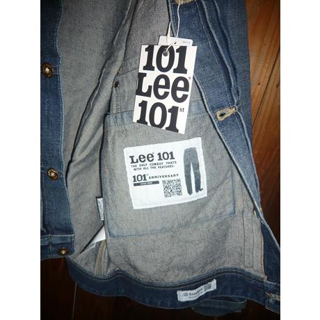 Ｌｅｅリー LM1022-126 Lee 101 ANNIVERSARY 101-J COWBOY JACKET カウボーイ デニム ジャケット【101 101周年】 綿100％ Gジャン ユニの画像