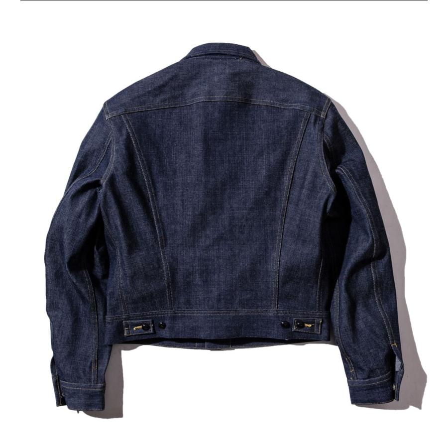 Ｌｅｅリー LM6015-89 THE ARCHIVES 101-J RIDERS JACKET 1948 MODEL アーカイブス 101-J ライダース ジャケット 復刻 デニム インディゴ未洗い Gジャン ユニの画像