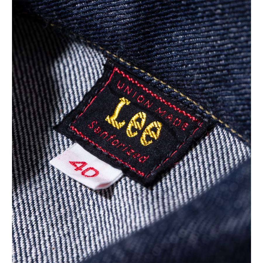 Ｌｅｅリー LM6015-89 THE ARCHIVES 101-J RIDERS JACKET 1948 MODEL アーカイブス 101-J ライダース ジャケット 復刻 デニム インディゴ未洗い Gジャン ユニの画像