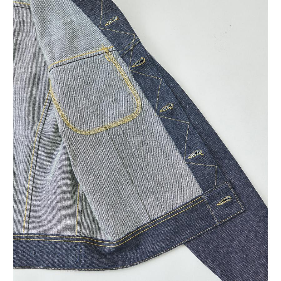 Ｌｅｅリー LM6015-89 THE ARCHIVES 101-J RIDERS JACKET 1948 MODEL アーカイブス 101-J ライダース ジャケット 復刻 デニム インディゴ未洗い Gジャン ユニの画像