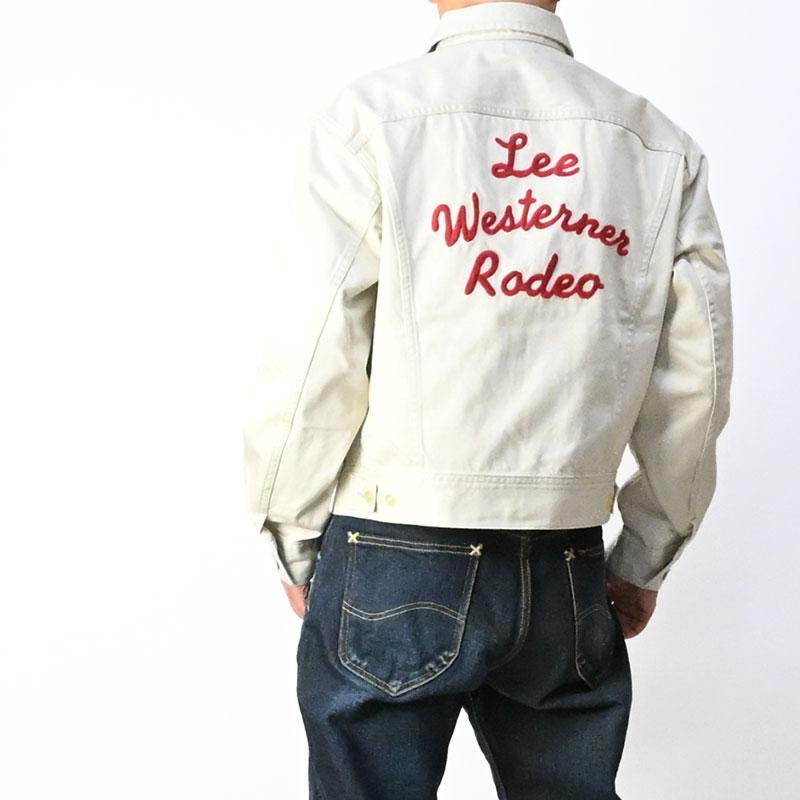 Lee WESTERNER ジャケット Lサイズ 復刻 Leeが50'sヴィンテージ「ウエスターナー」レショップ限定復刻、生成り