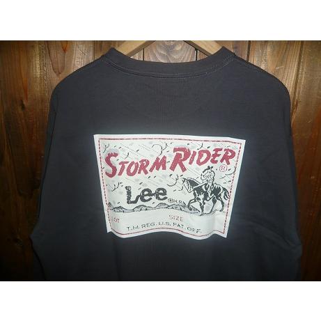 Ｌｅｅリー LT3092-176 L/S TEE STORM RIDER PRINT ストームライダー プリント 長袖 Ｔシャツ 綿素材 バックプリント 左胸ロゴ刺繍 丸首 ユニセックス｜stadium-jp｜07