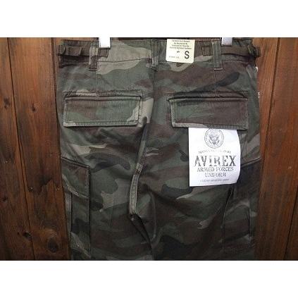 ＡＶＩＲＥＸアヴィレックス 6166111-099 CAMOUFLAGE FATIGUE PANTS 迷彩 ６ポケット カーゴ パンツ カモフラージュ ファティーグ パンツ｜stadium-jp｜04