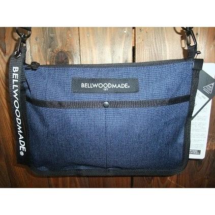 BELLWOOD MADE MFG CO.ベルウッドメイド 3434 UPROAR 2TONE CORDURA NAVY サコッシュ ショルダーバッグ ポーチ｜stadium-jp｜03