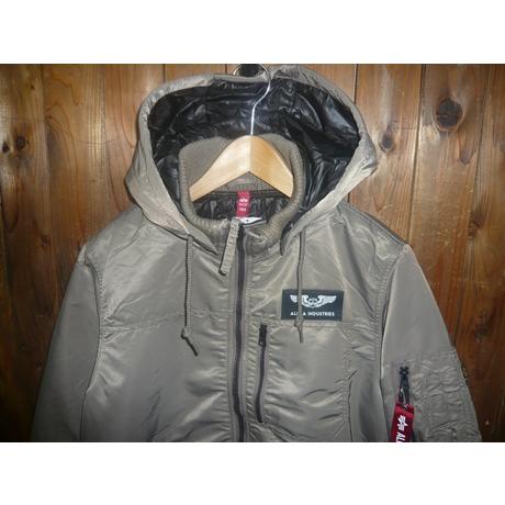 Alpha Industries ALPHAアルファ TA1716-012 HOODED RIB