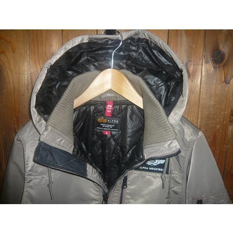 Alpha Industries ALPHAアルファ TA1716-012 HOODED RIB JACKET