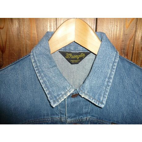Wrangler（ラングラー） WM1045-346 TRUCKER JACKET トラッカー デニム