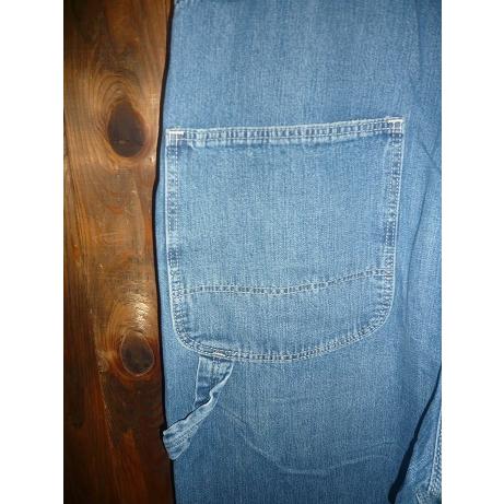 【Wrangler 】【size3L】ダークデニム オーバーオール Wrangler 】【size3L】ダークデニム オーバーオール
