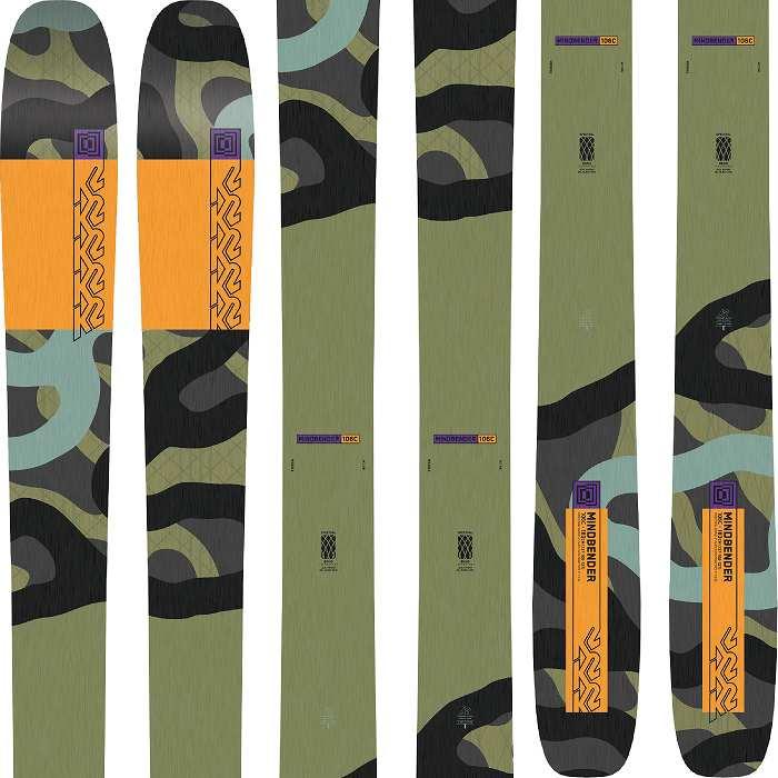 [スキー2点セット]ケーツー スキー板 2024 K2 MINDBENDER 106 C + 24 MARKER SQUIRE 10 100mm ビンディングセット 23-24ST｜stadiummorispo｜02