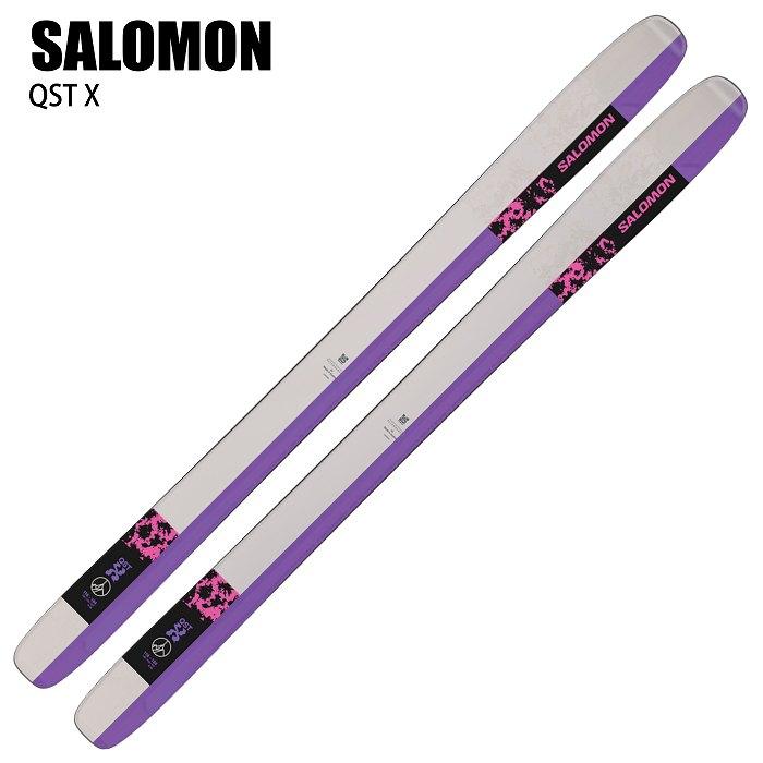 SALOMON サロモン スキー板 2025 QST X キューエスティー 板単品 SALOMON サロモン スキー板 2025 QST X キューエスティー 板単品