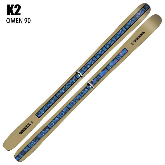 ケーツー スキー板 2026 K2 OMEN 90 オーメン 板単品 25-26 K2 ケーツー スキー板 2026 K2 OMEN 90 オーメン 板単品 25-26ST