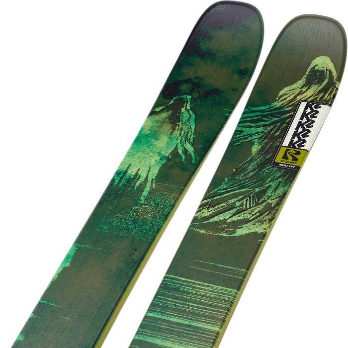 Tyrolia スキー板138cmポール105cm K2 [特典付][スキー2点セット]ケーツー スキー板 2027 K2 RECKONER 102