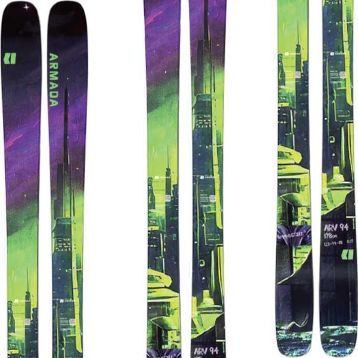 [特典付][スキー2点セット]アルマダ スキー板 2027 ARMADA ARV 94 MADSTEEZ + MARKER SQUIRE 11 フリースタイル ビンディングセット 26-27ST_1