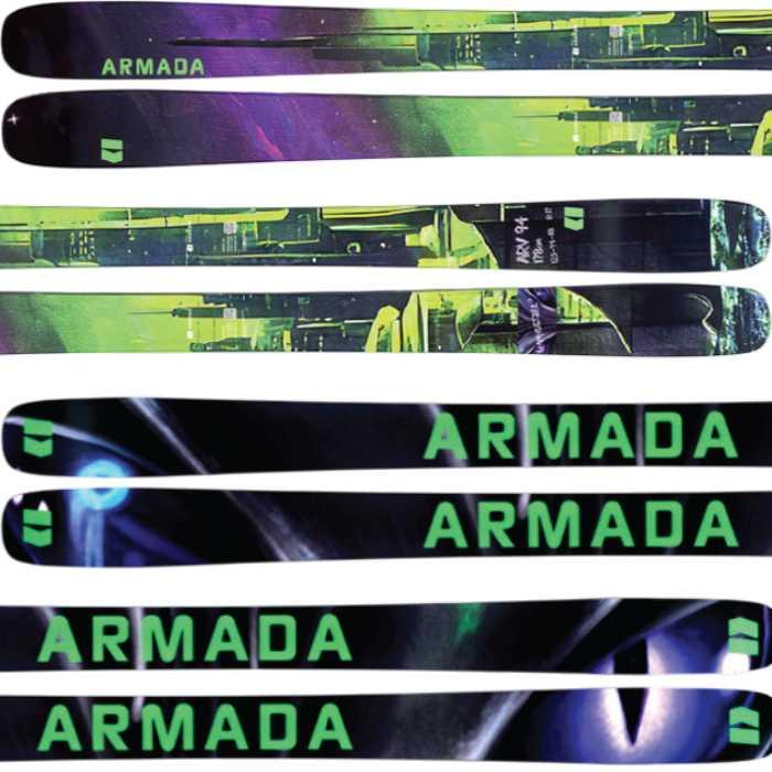 [特典付][スキー2点セット]アルマダ スキー板 2027 ARMADA ARV 94 MADSTEEZ + MARKER SQUIRE 11 フリースタイル ビンディングセット 26-27ST_2