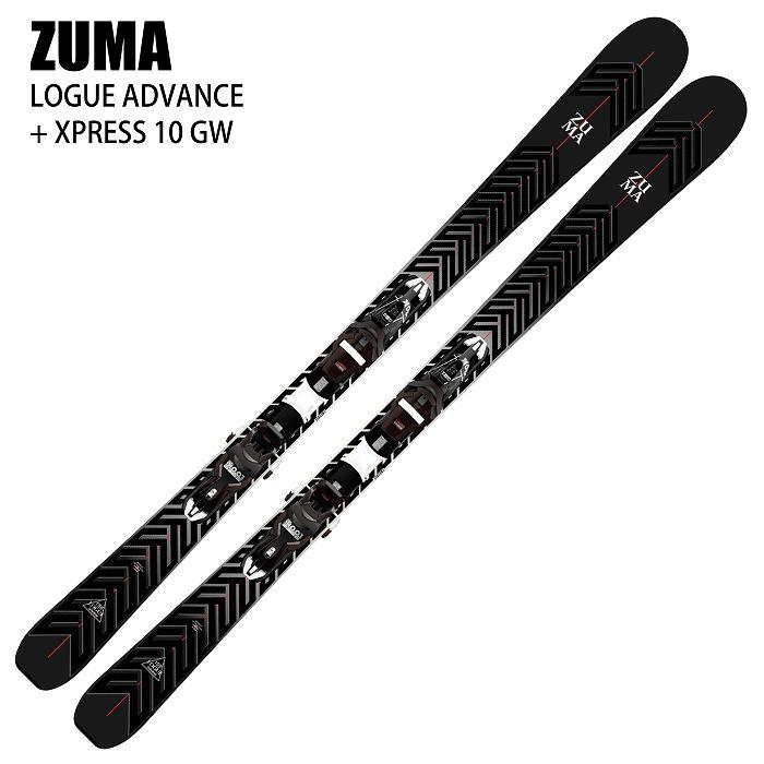 ツマ スキー板 2026 ZUMA LOGUE ADVANCE + XPRESS 10 GW BLACK ローグ ビンディングセット 25-26 ツマ スキー板 2026 ZUMA LOGUE ADVANCE + XPRESS 10 GW BLACK ローグ