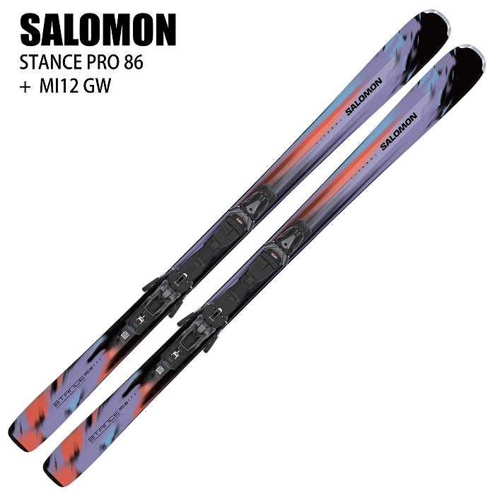SALOMON（サロモン） スキー板 2027 SALOMON STANCE PRO 86 + MI12 GW
