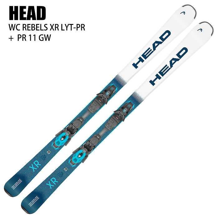 HEAD ヘッド スキー板 2026 WC REBELS XR LYT-PR + PR 11 GW WH HEAD ヘッド スキー板 2026 WC REBELS XR LYT-PR + PR 11 GW WH