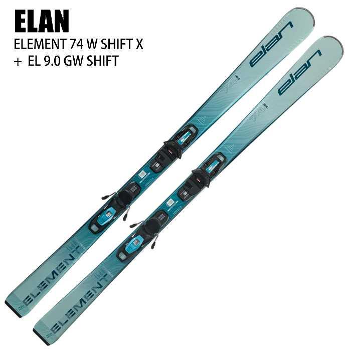 elan（エラン） スキー板 2026 ELAN ELEMENT 74 W BLUE SHIFT X + EL