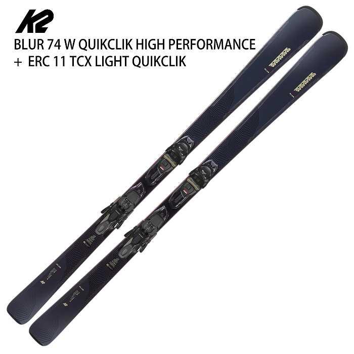 K2 [特典付]ケーツー スキー板 2027 K2 BLUR 74 W QUIKCLIK HIGH