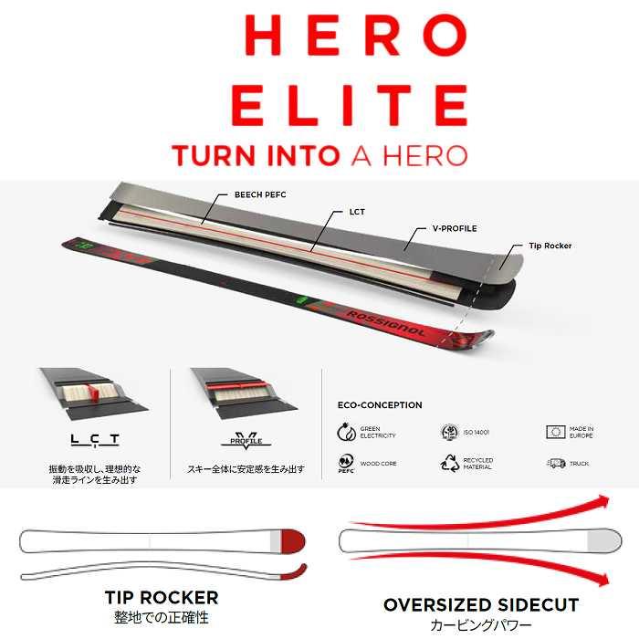 ROSSIGNOL ロシニョール スキー板 2026 HERO ELITE ST TI KONECT ROSSIGNOL ロシニョール スキー板 2026 HERO ELITE ST TI KONECT