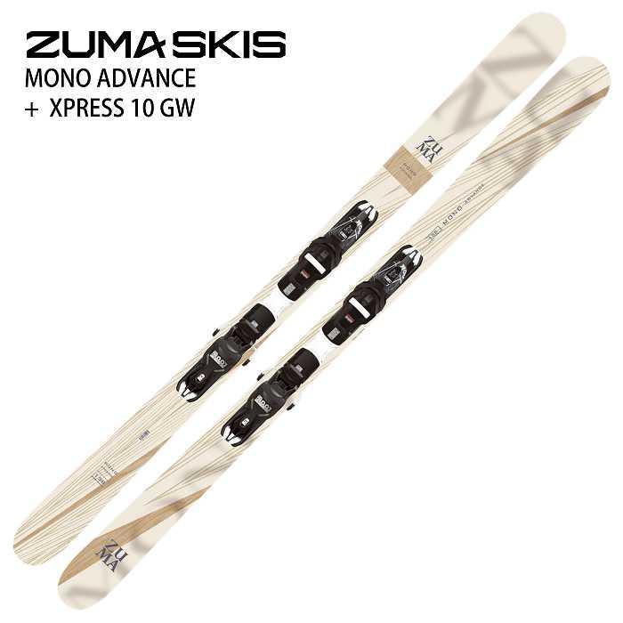 ZUMA MONO ADVANCE スキー板 スワロー ツマ スキー板 2026 ZUMA MONO ADVANCE/WH + XPRESS 10 GW