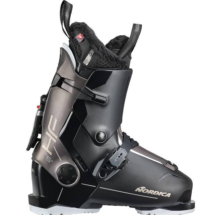 ノルディカ スキーブーツ 2025 NORDICA HF 75 W BK/BRN/W エイチエフ リアエントリー アルペンソール 24-25ST｜stadiummorispo｜02