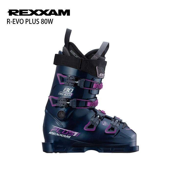 レクザム スキーブーツ 2026 REXXAM R EVO PLUS 80W IRON NAVY アールエヴォ ネイビー 25-26 REXXAM（レクザム） スキーブーツ 2026 REXXAM R EVO PLUS 80W IRON