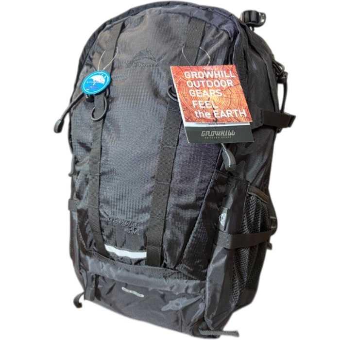 グローヒル バックパック GROWHILL DAY LIGHT 30 BLACK GTB-BP1001