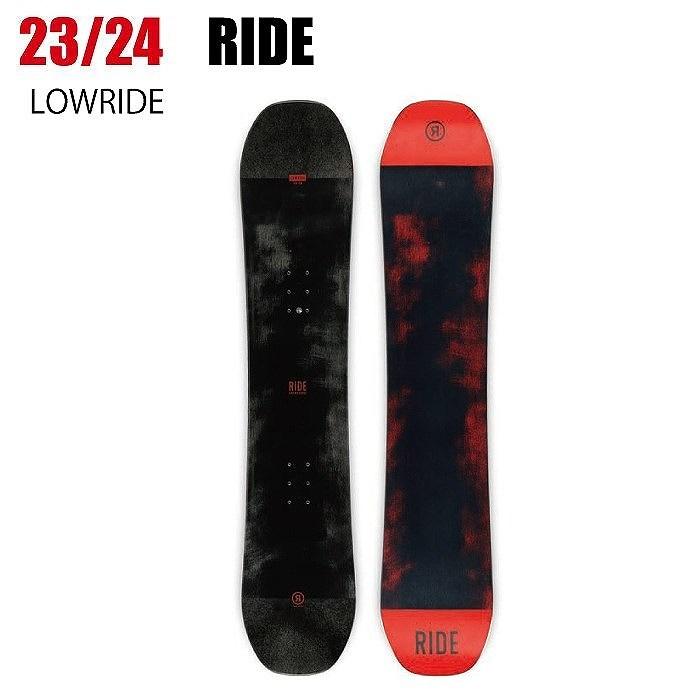 値下げ！RIDE スノーボード 赤 目のデザイン 2024 RIDE ライド LOW ローライド 23-24 キッズ ジュニア ボード板