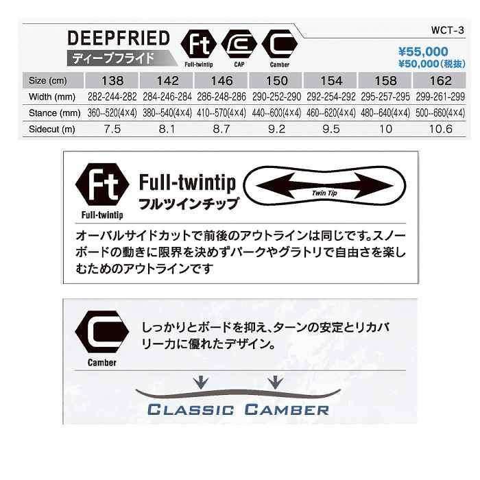 2025 ZUMA ツマ DEEPFRIED ディープフライド 24-25 ボード板