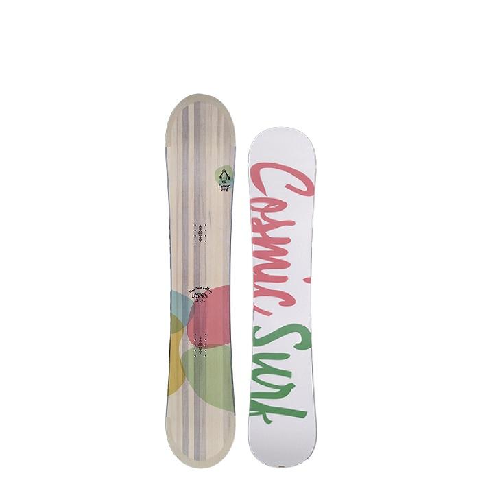 □□12月・1月限定□送料無料□COSMIC□女性用スノボセット□144/24