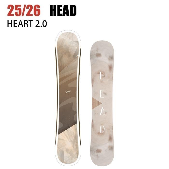 スノーボード head HEART 2026 HEAD ヘッド HEART2.0 ハート 25-26 レディース ボード板