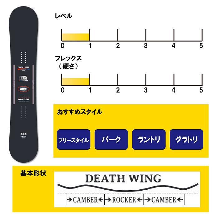 2026 DEATHLABEL デスレーベル DWS 25-26 ボード板 スノーボードST