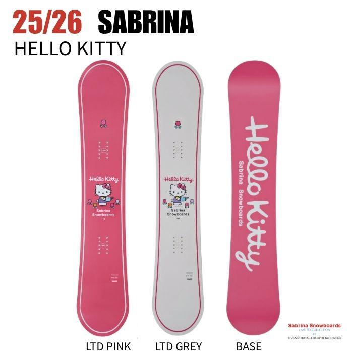 2026 SABRINA サブリナ SABRINA×HELLO KITTY LTD ハローキティ 25-26